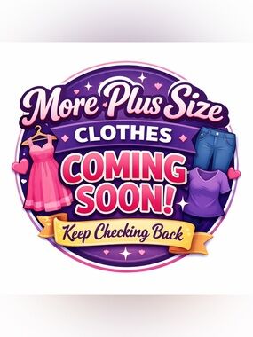 More Plus Size Clothes Coming Soon